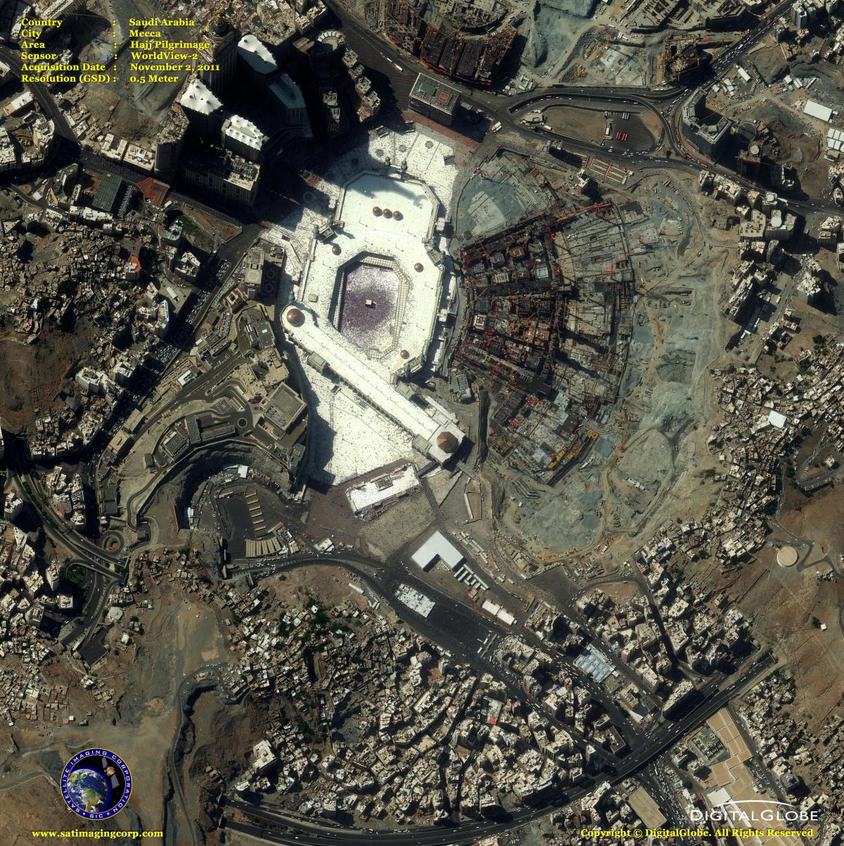 peta Makkah peta satelit