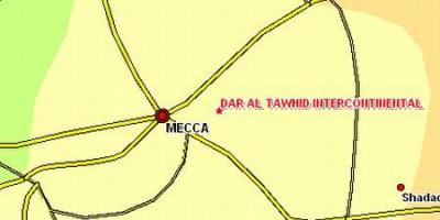 Peta dari ibrahim khalil road Makkah