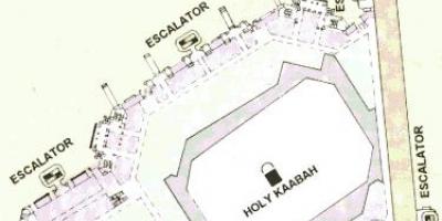Peta dari Ka'bah sharif