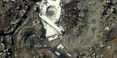 Peta Makkah peta satelit