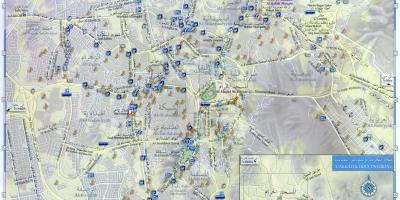  peta Makkah ziarah tempat-tempat